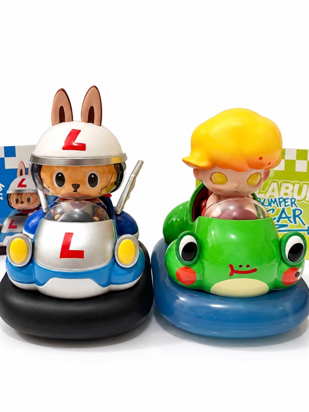 [Bundle] POP MART • LABUBU + DIMOO Bumper Cars| Discontinued 2022